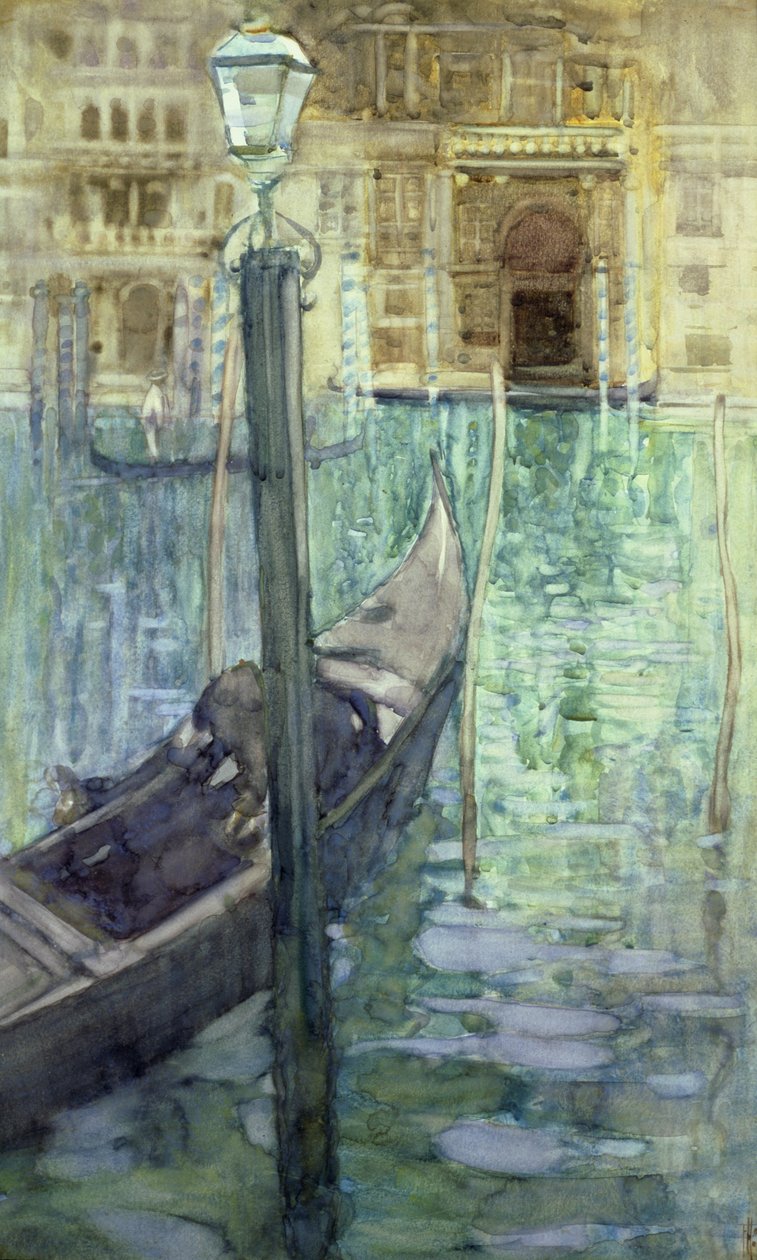 Venedig (akvarell på papper) av Frances Hodgkins
