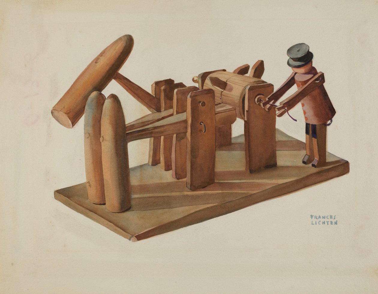 Pa. German Toy Stamping Mill av Frances Lichten
