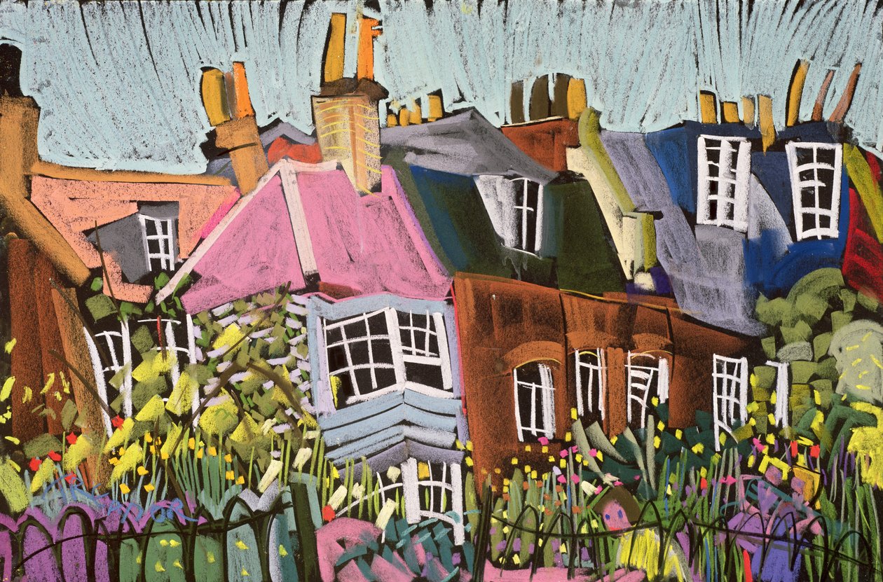 Koppla av i örtagården, Greenwich Park, London av Frances Treanor
