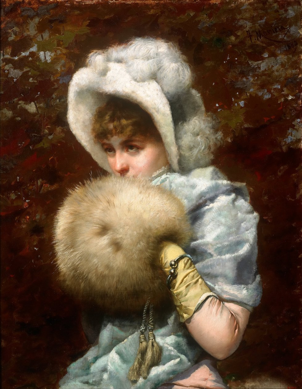 Vintern 1882 av Francesc Masriera