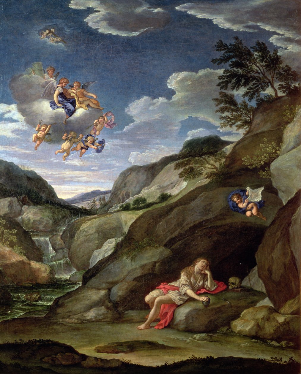 Den botfärdiga Maria Magdalena, 1640 av Francesco Albani