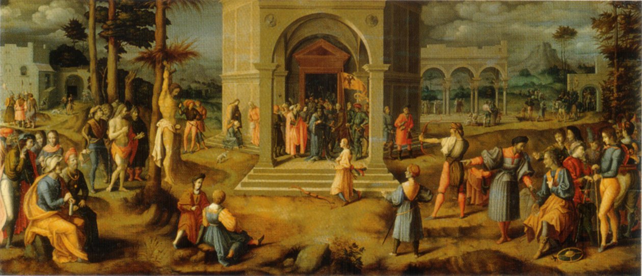 The Legend of the Kings Sons   av Francesco Ubertini Bacchiacca