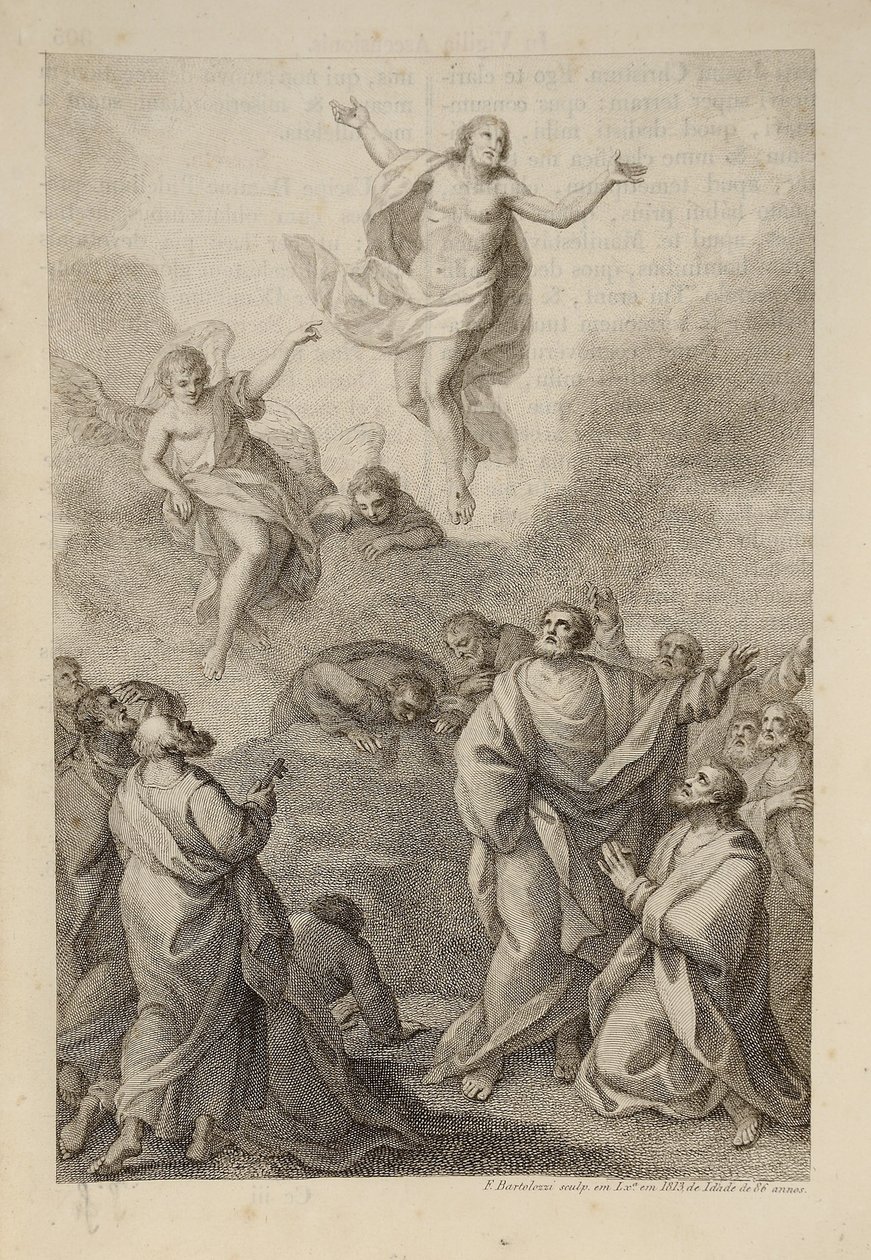 Ascension, for the Roman Missal av Francesco Bartolozzi