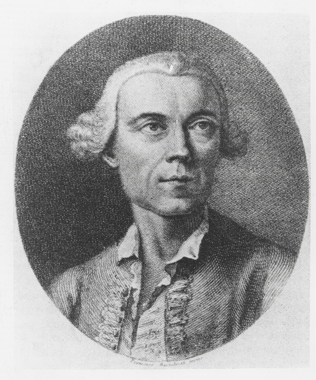 Porträtt av Carlo Gozzi av Francesco Bartolozzi