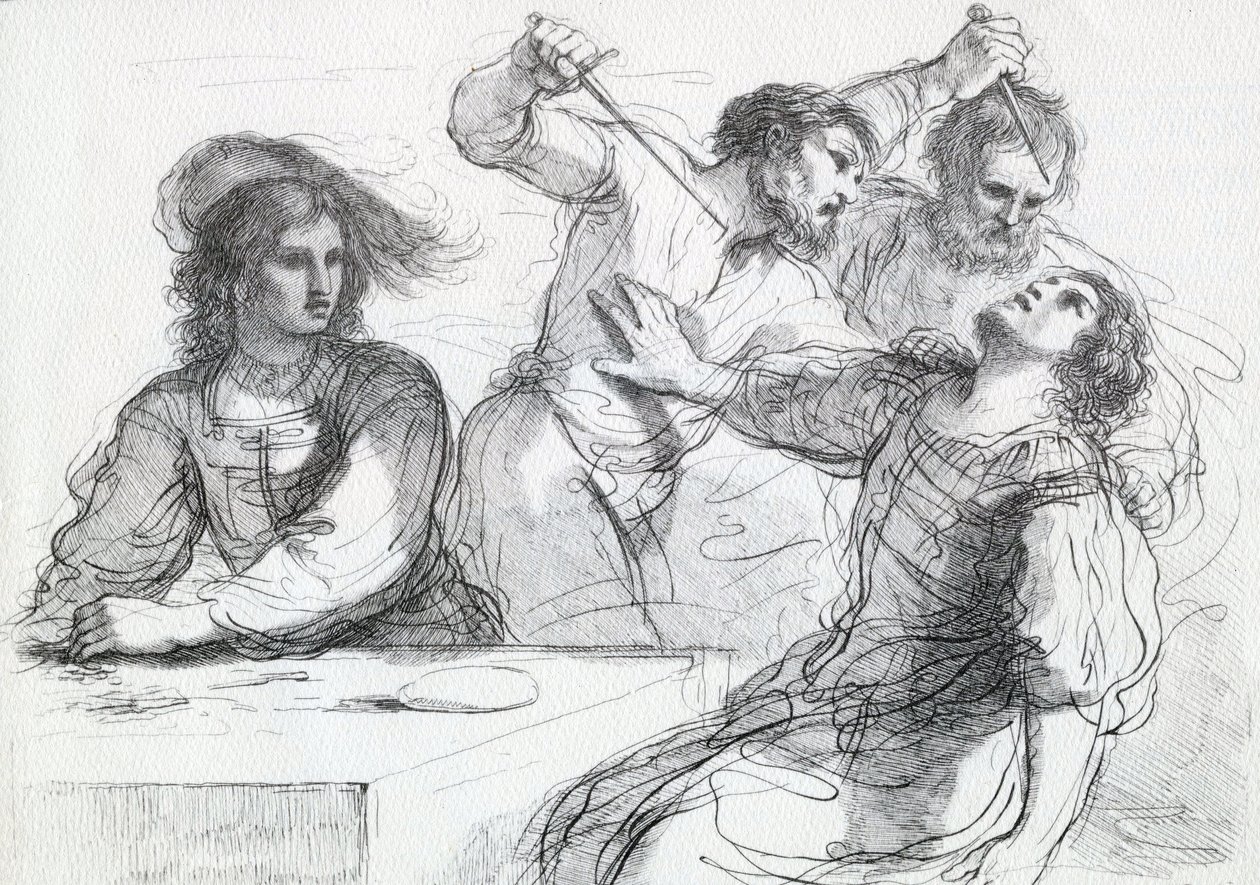 Bråk om ett spel, 1764 av Francesco Bartolozzi