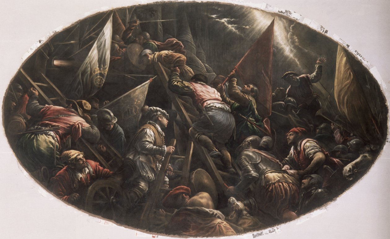 Venetianarna intar Padua av Francesco Bassano