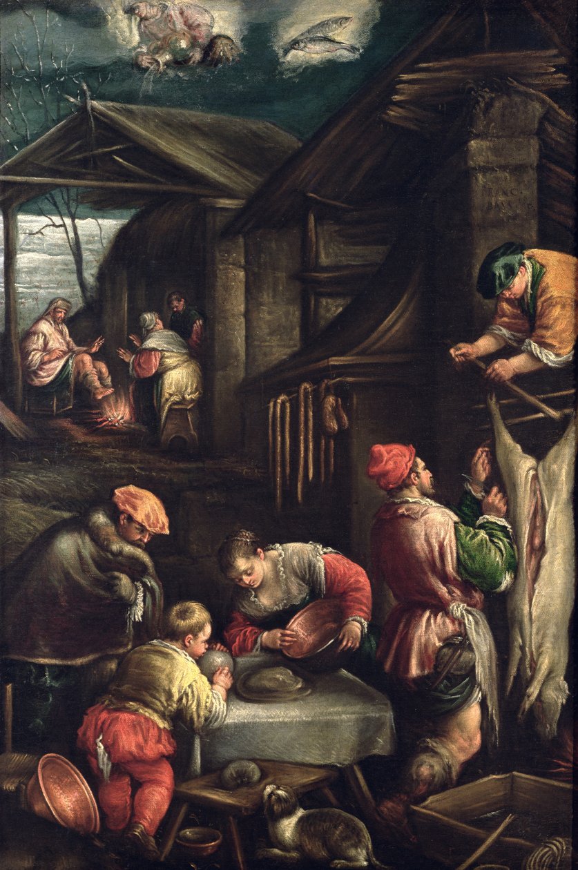 Vinter (slaktaren) ca 1580 av Francesco Bassano