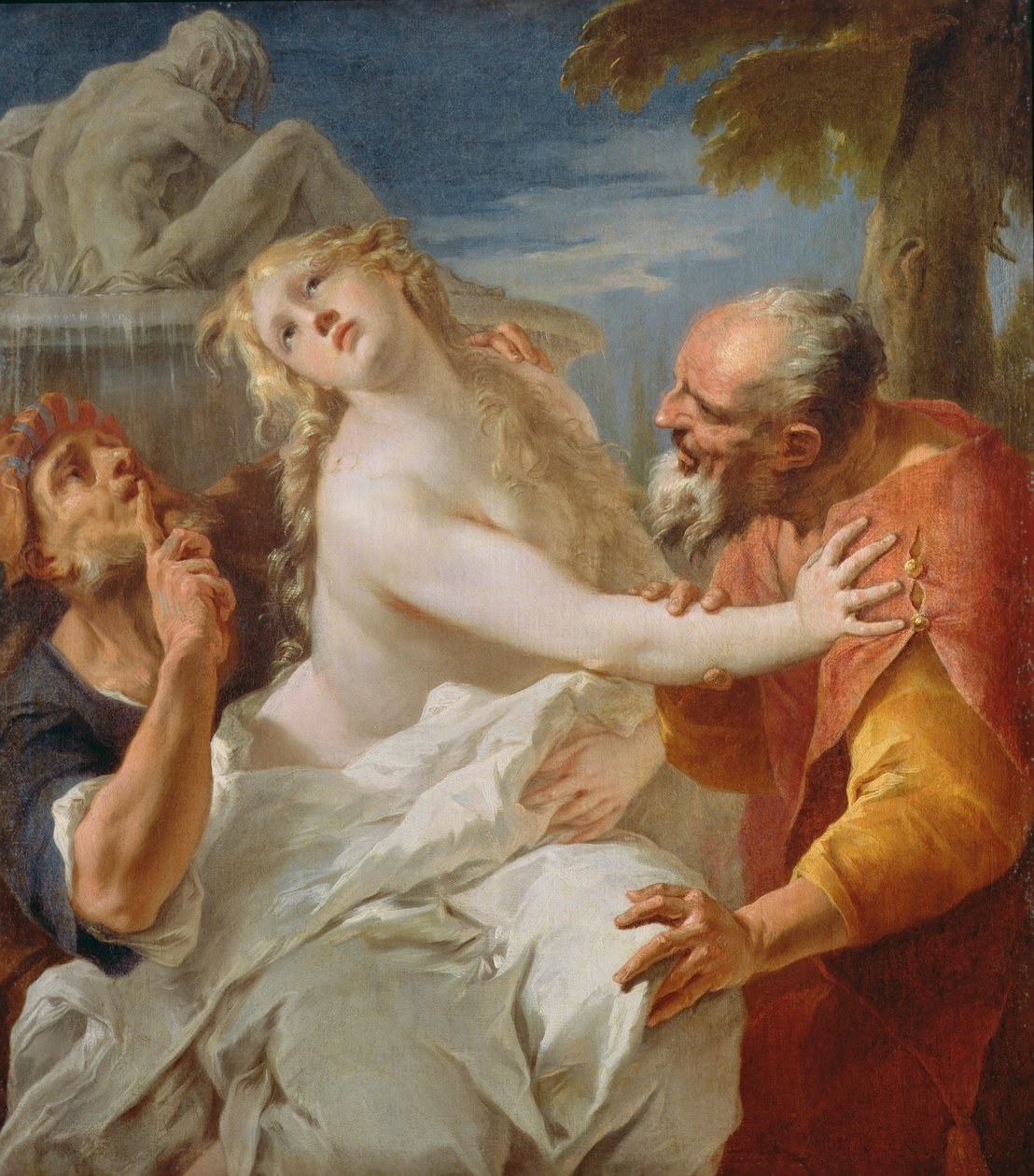 Susanna och de äldre av Francesco Bernardini