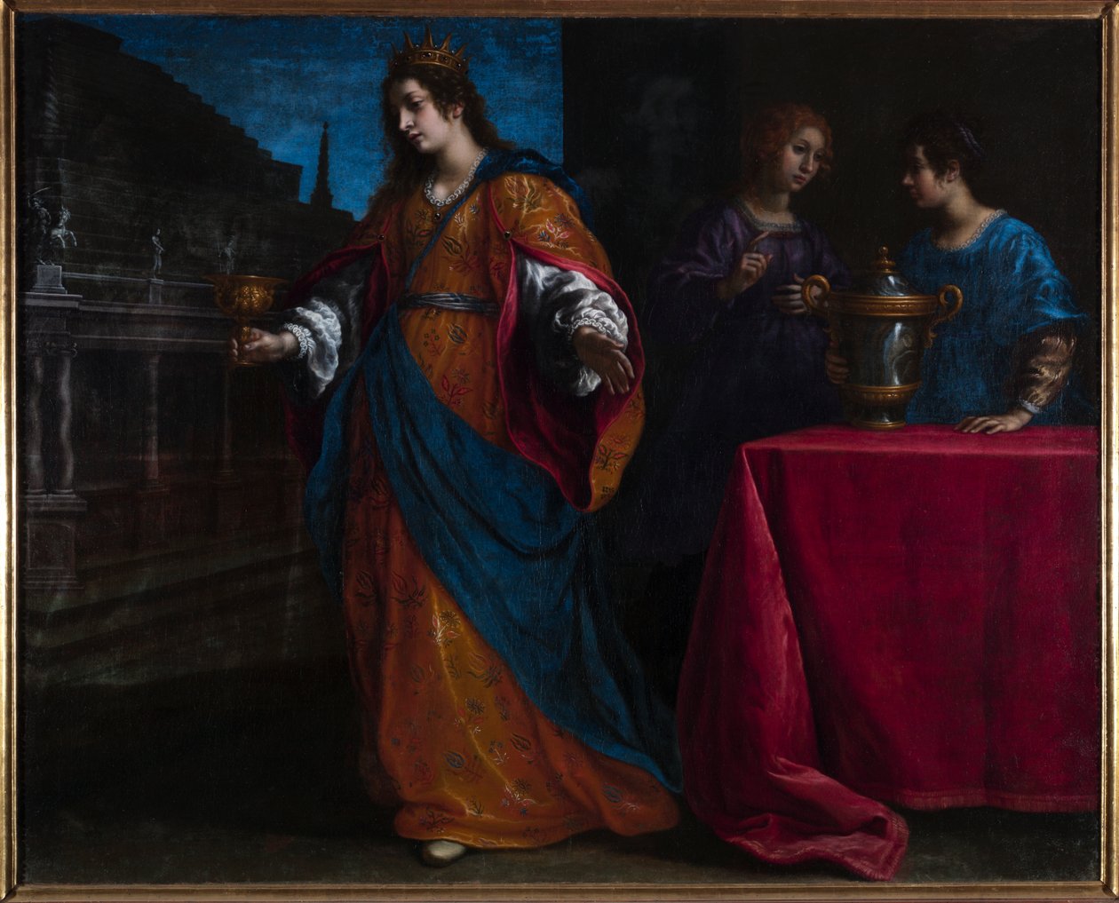 Artemesia dricker Mausolus aska, ca 1625 av Francesco Curradi