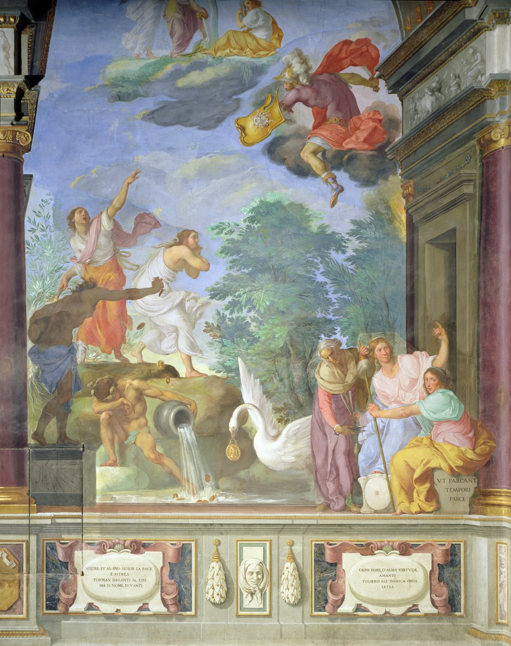 Allegori om Lorenzo de Medicis död av Francesco Furini