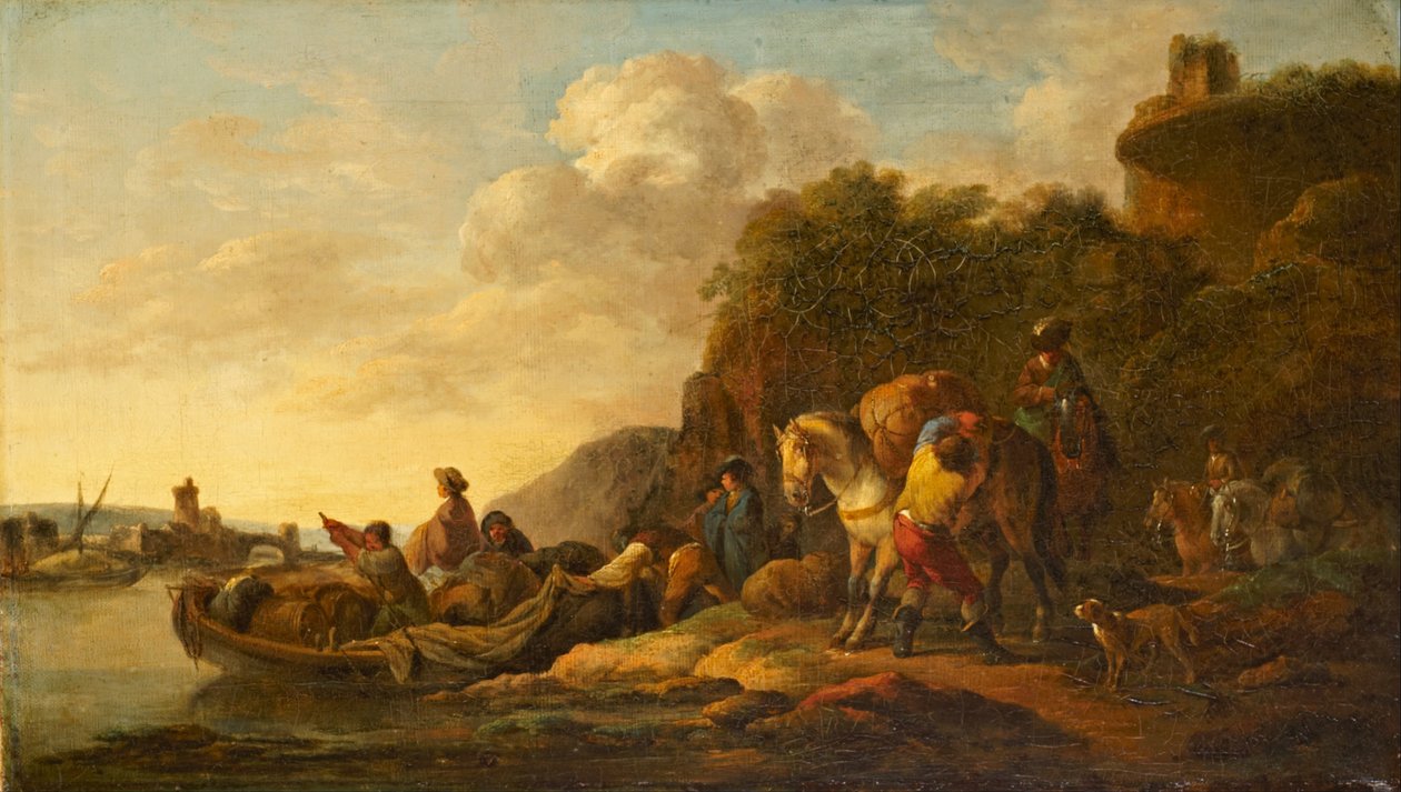 Färja av Francesco Giuseppe Casanova