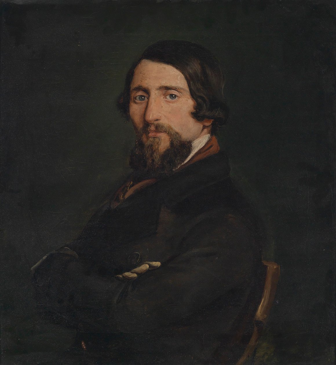 Porträtt av en herre av Francesco Hayez