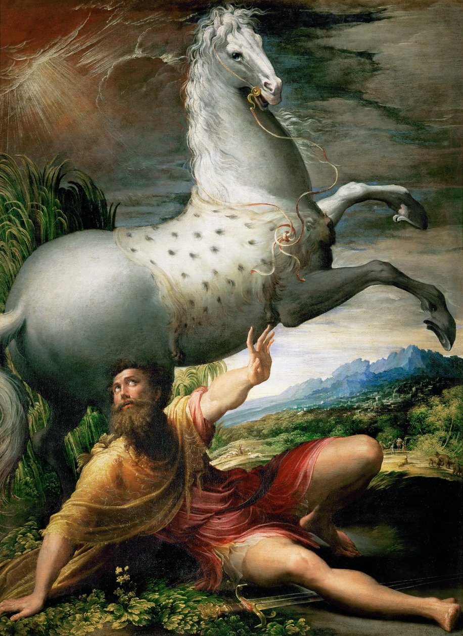 Self-Portrait in a Convex Mirror av Parmigianino