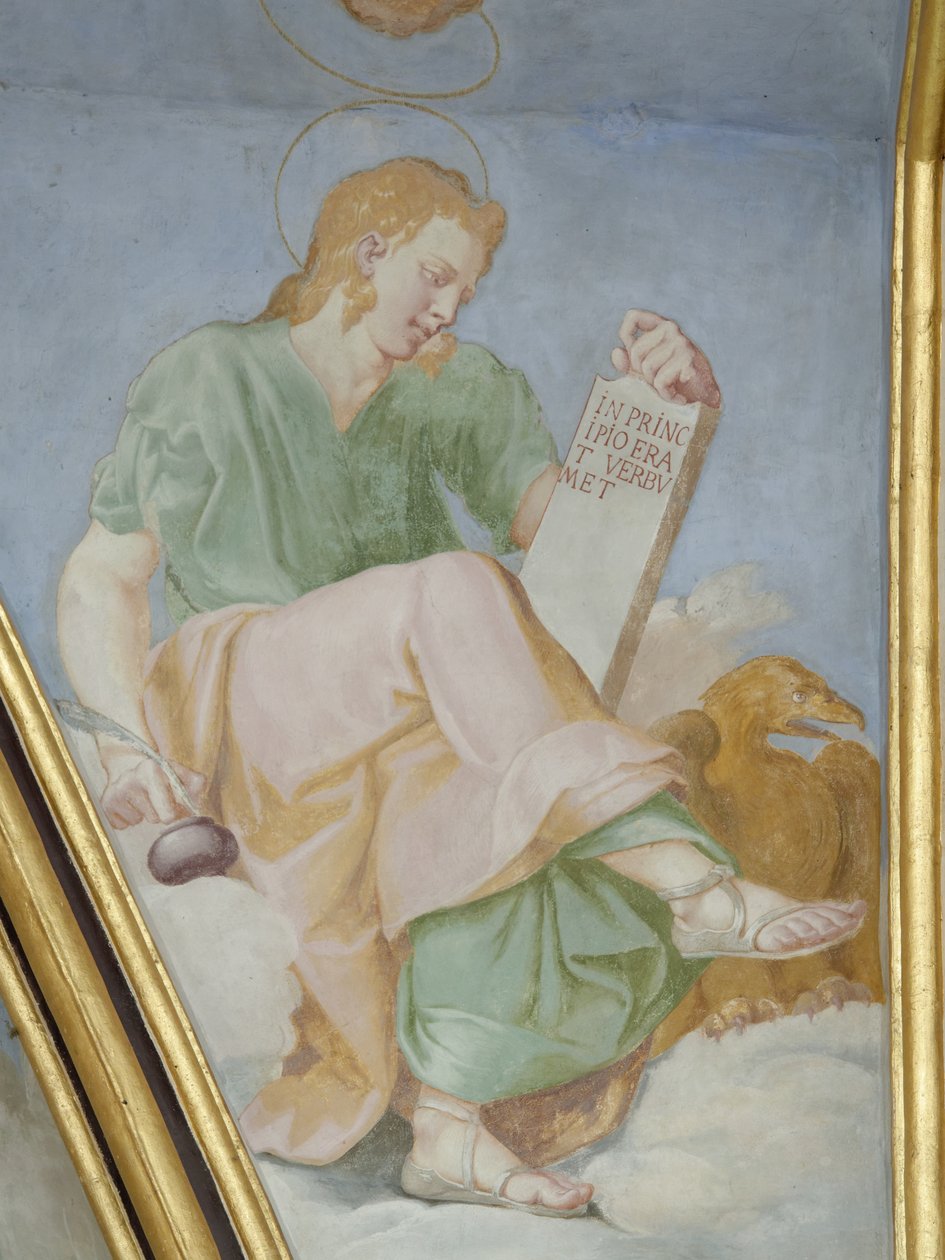 John the Evangelist av Francesco Primaticcio