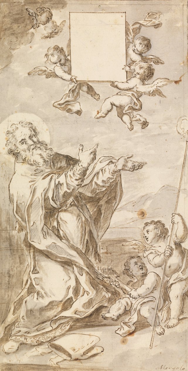 Bild på St Blaise av Francesco Saverio Mergolo
