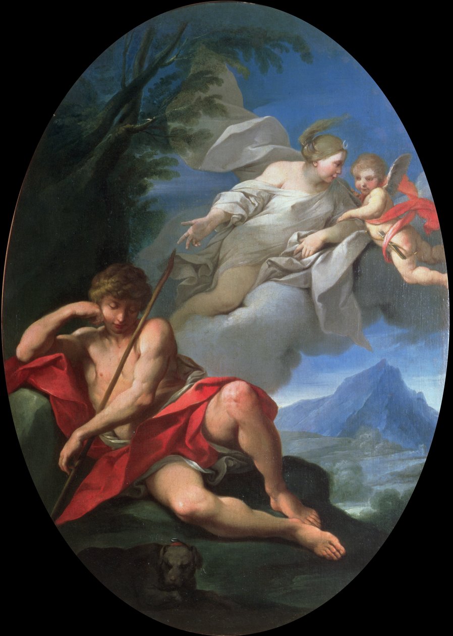 Diana och Endymion (par 78391) av Francesco Vellani