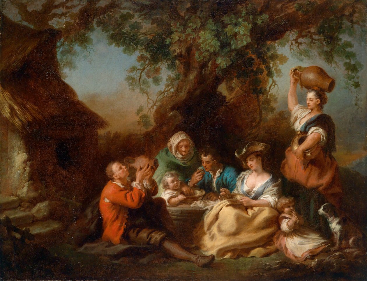 Colazione in Campagna av Francesco Zuccarelli