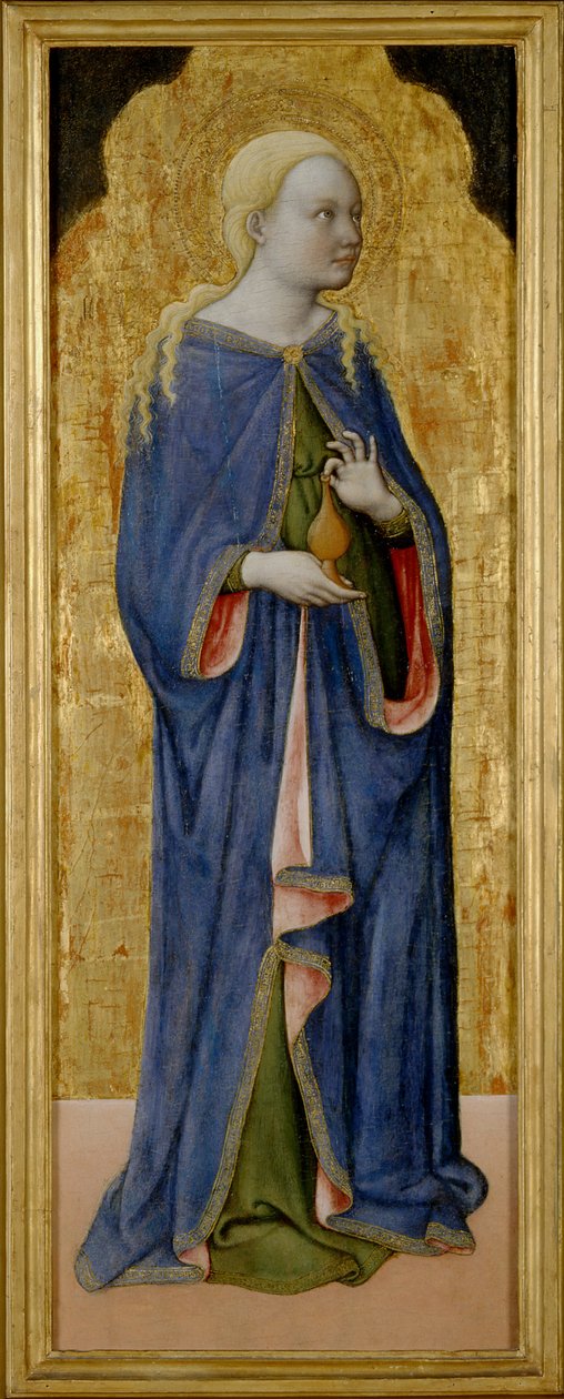 St. Maria Magdalena, 1400-talet (tempera på panel) av Francesco de