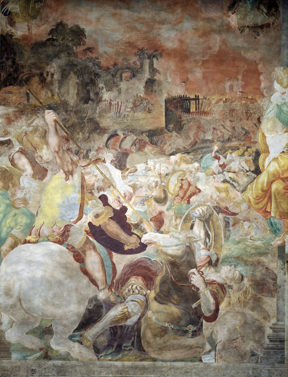 The Rout of the Volsci, från Sala dell