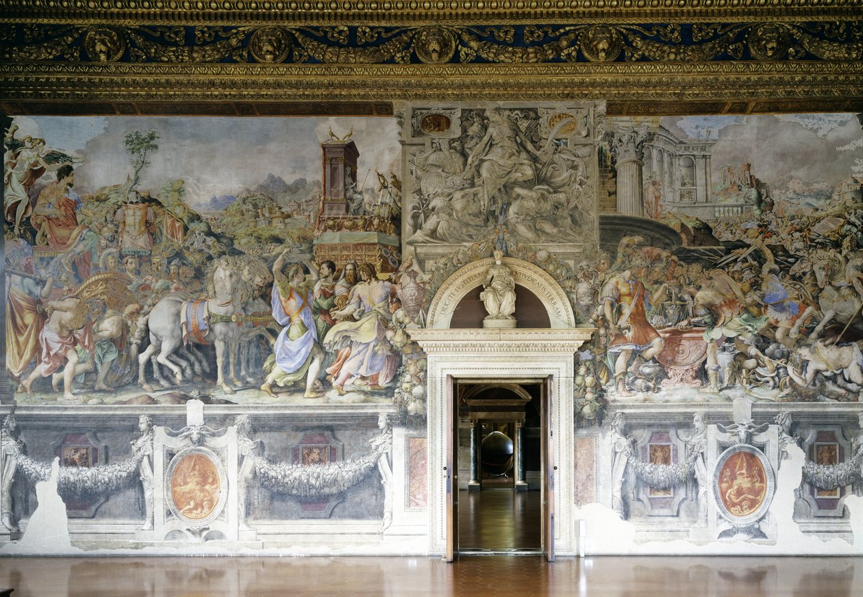 Vägg i Sala dell