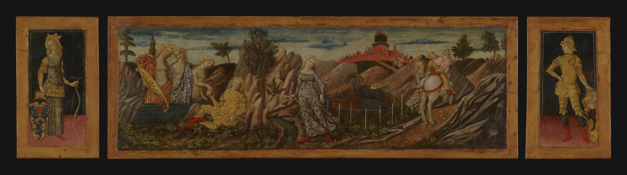 The Story of Oenone and Paris av Francesco di Giorgio  