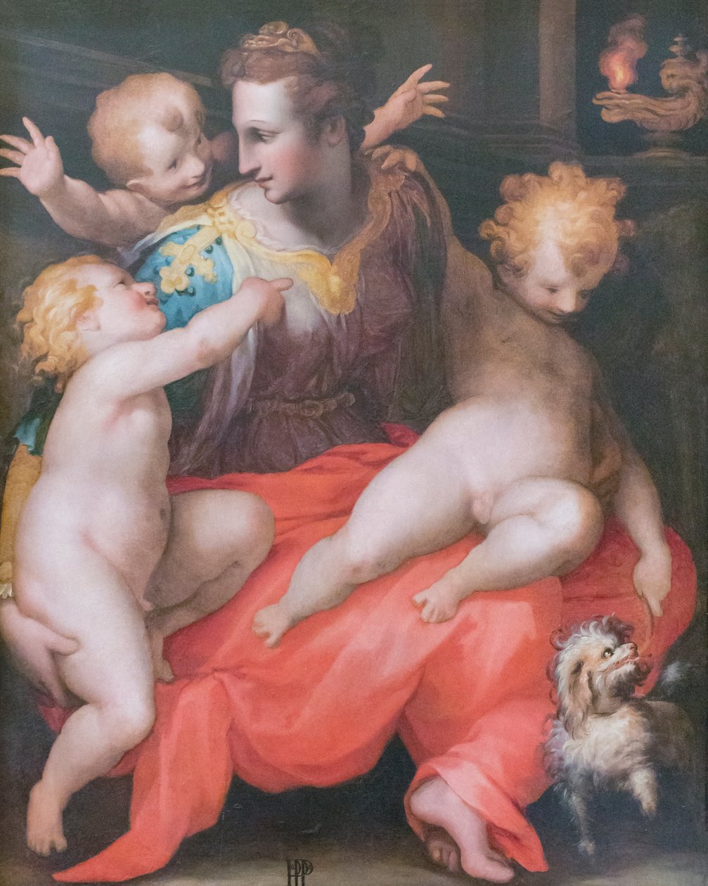 Allegorisk figur av Francesco (1544-97) Morandini