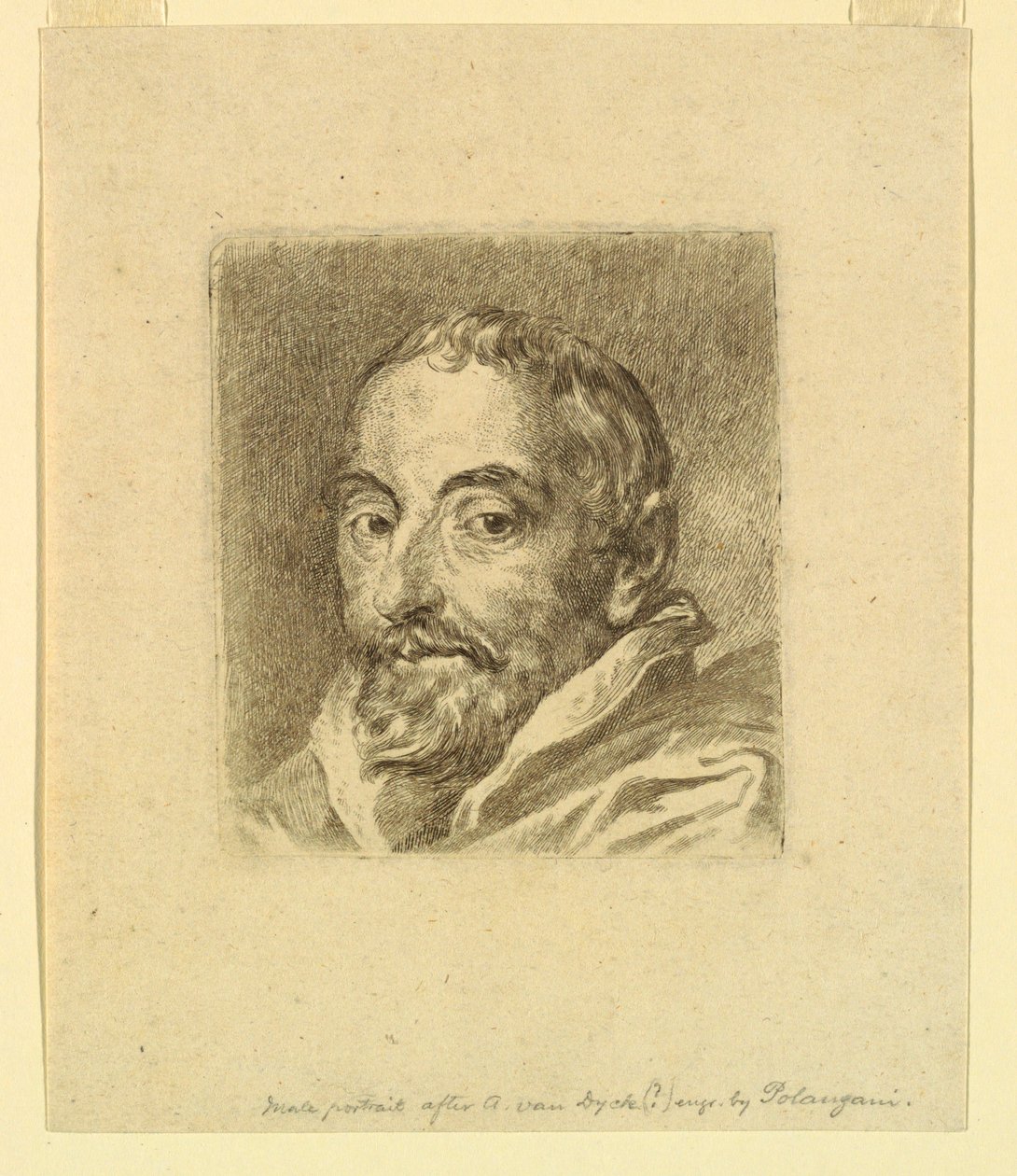 Porträtt av Antonius Triest, biskop av Gent av Francesco (Felice) Polanzani