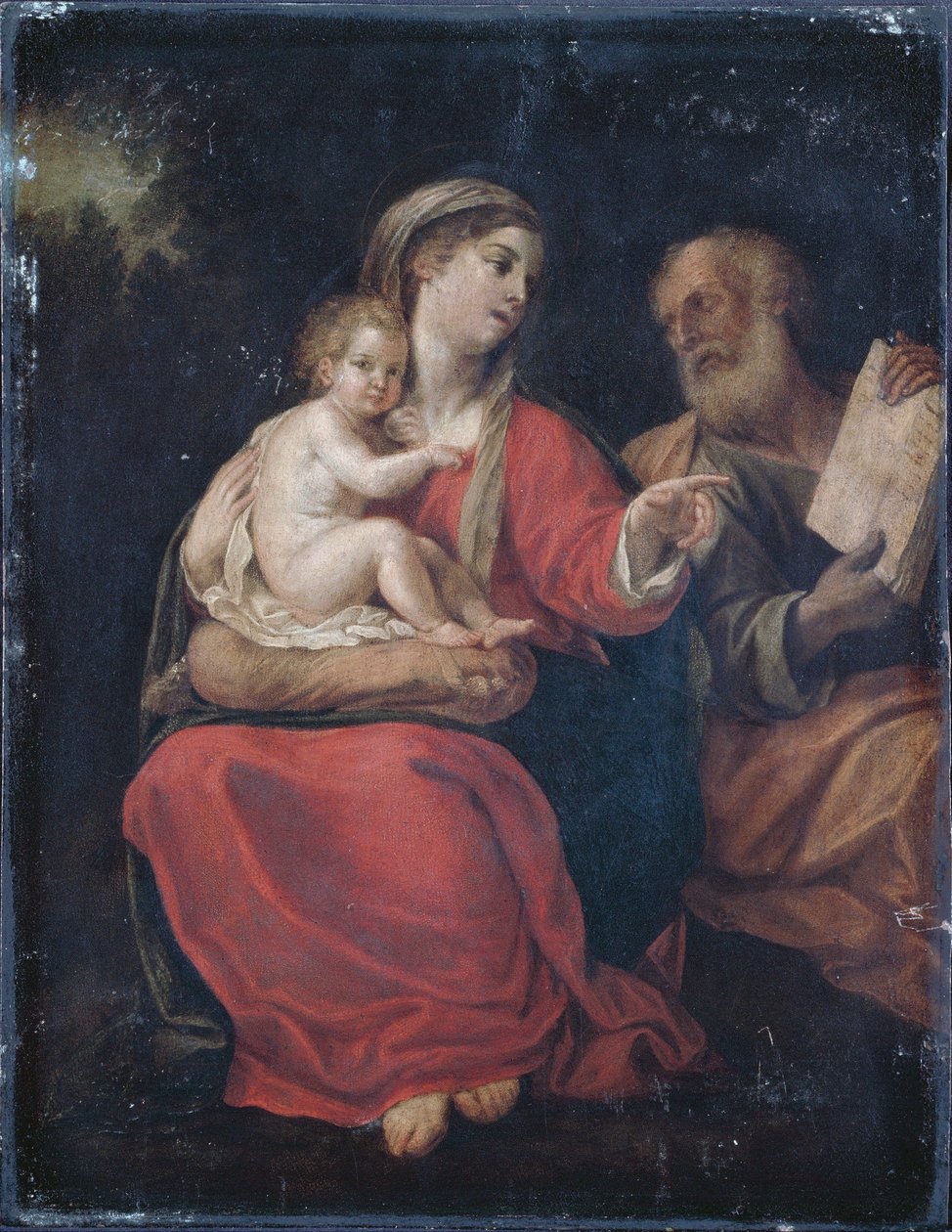helig familj av Francesco Albani
