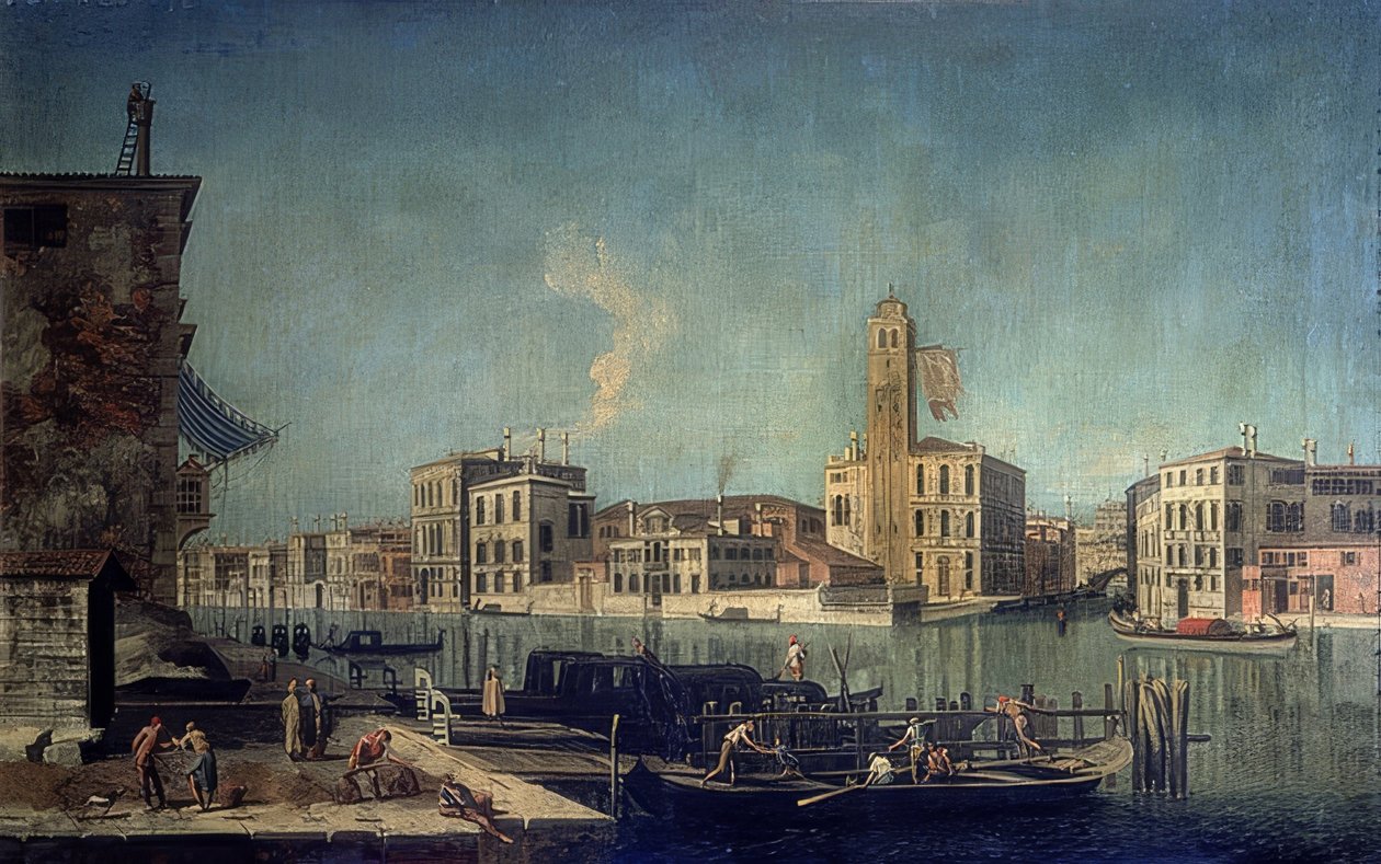 Lejonens torn. Ca 1735-1740 av Francesco Albotto