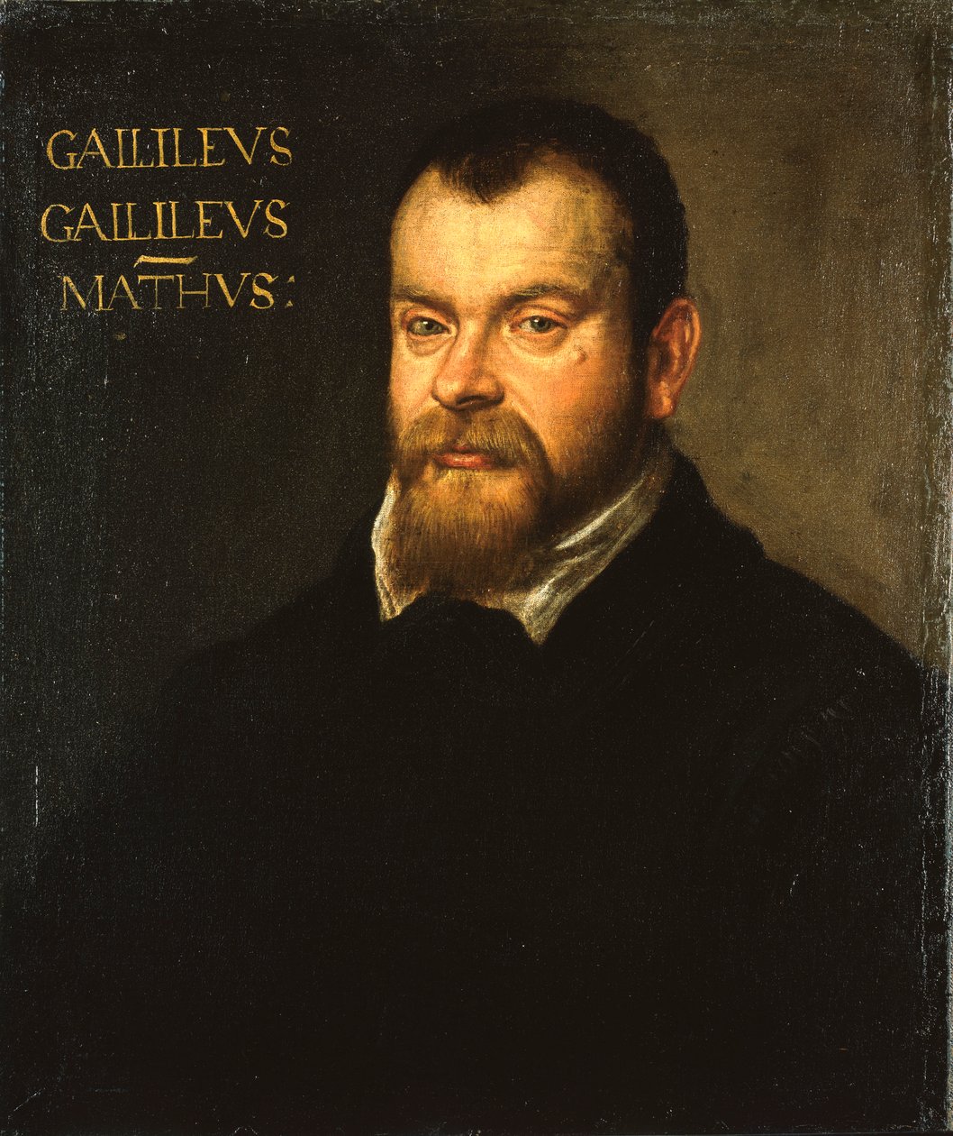 Galileo Galilei (1564-1642), ca 1602-07 (olja på duk) av Francesco Apollodoro