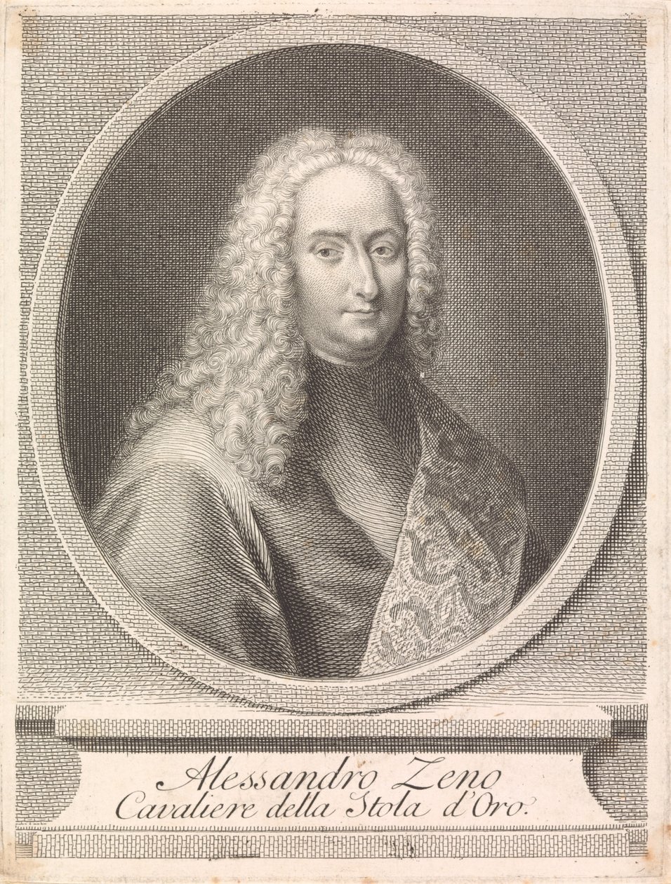 Alessandro Leno: riddare av den gyllene stolan av Francesco Bartolozzi