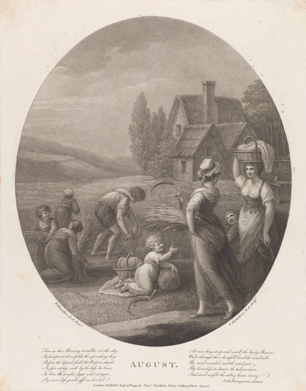 Augusti av Francesco Bartolozzi
