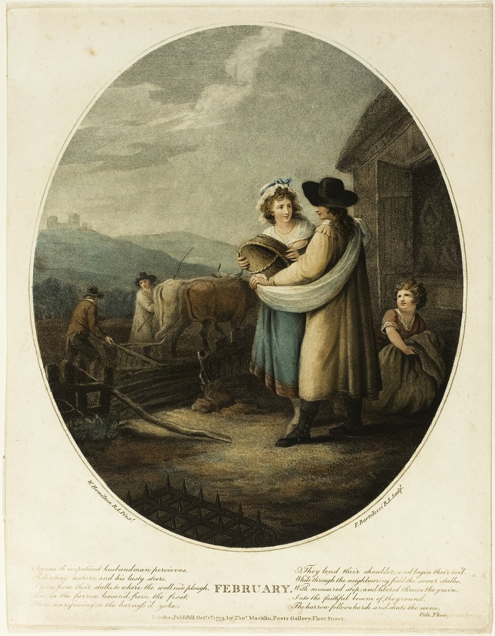 februari av Francesco Bartolozzi