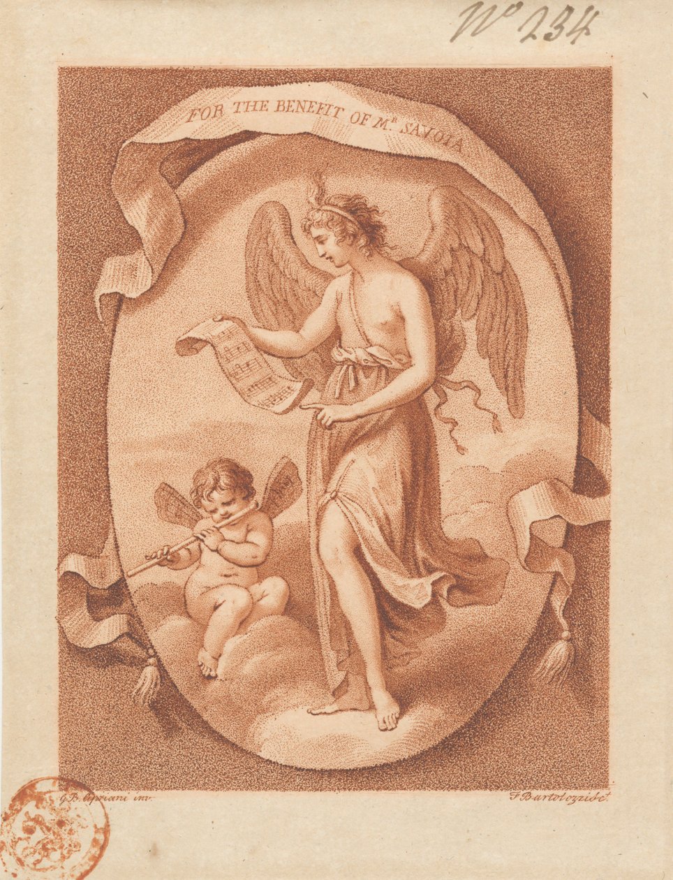 Zum Wohle von Herrn Savoia av Francesco Bartolozzi