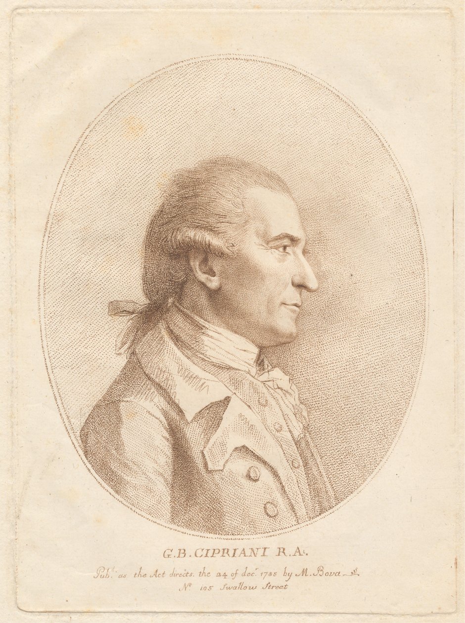 G. B. Cipriani, R.A. av Francesco Bartolozzi