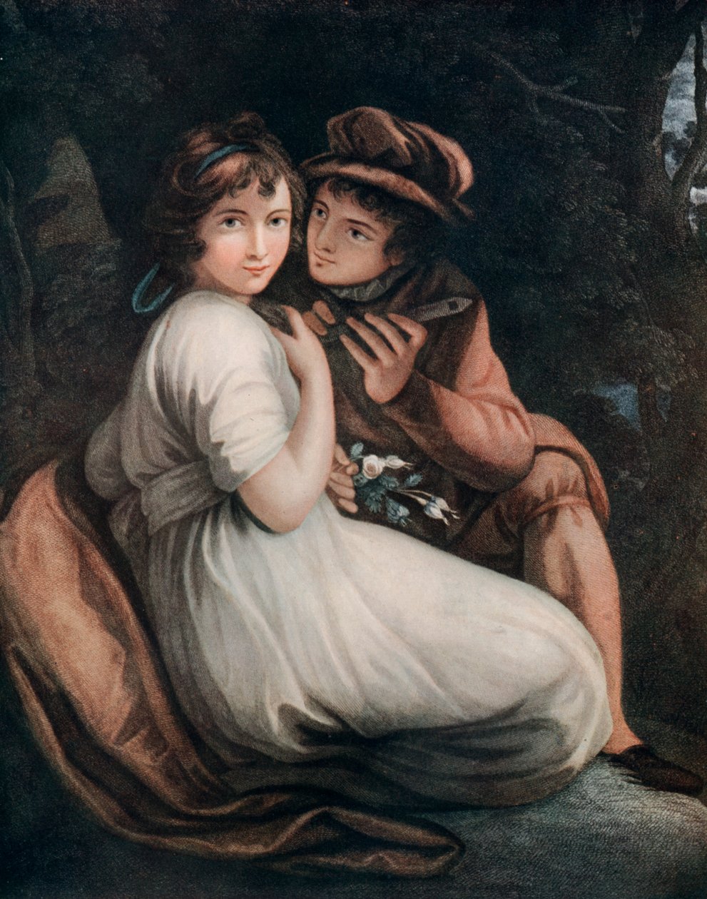 Henry och Emma, sent 1700-tidigt 1800-tal, 1912. av Francesco Bartolozzi