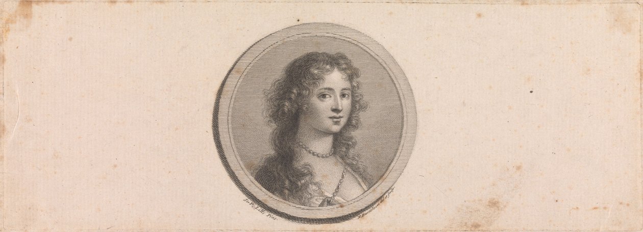Lady Gertrude, markisinnan av Halifax av Francesco Bartolozzi