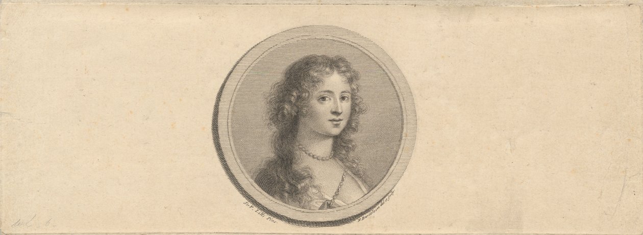Lady Gertrude, markisinna av Halifax av Francesco Bartolozzi