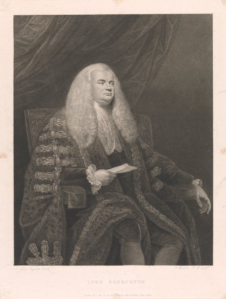 Lord Ashburton av Francesco Bartolozzi