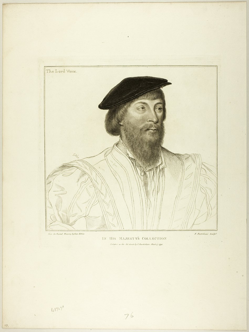 Lord Vaux av Francesco Bartolozzi