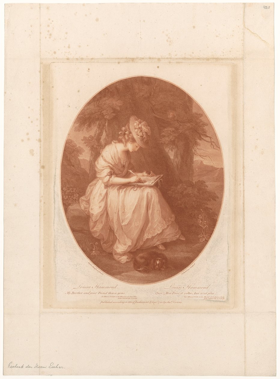 Louisa Hammond av Francesco Bartolozzi