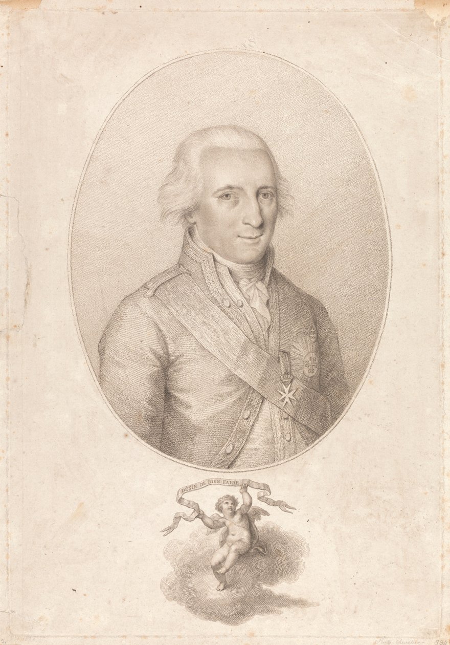 Luís Pinto De Sousa Coutinho, vicomte av Balsemão av Francesco Bartolozzi