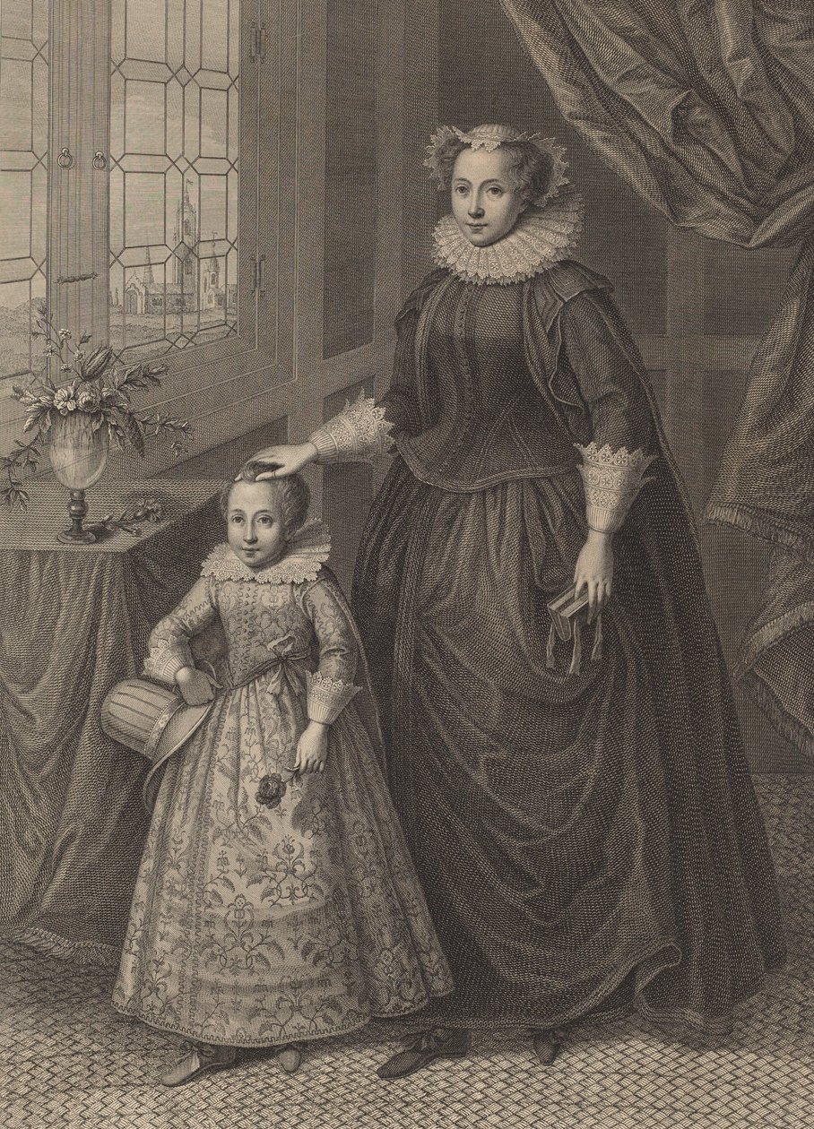 Mary, Queen of Scots, publicerad 1779. av Francesco Bartolozzi