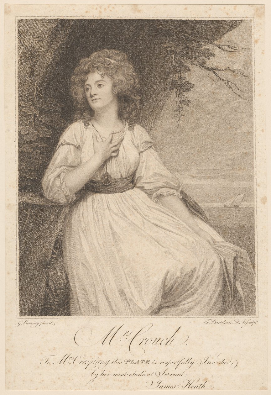 Miss Anna Crouch av Francesco Bartolozzi