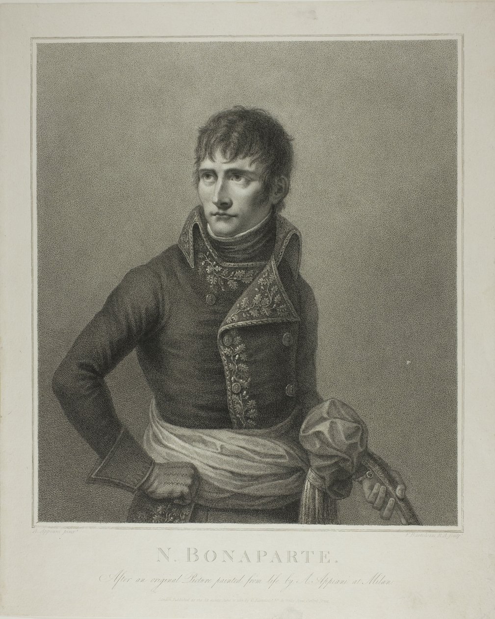 Napoleon Bonaparte, förste rådgivare av Francesco Bartolozzi