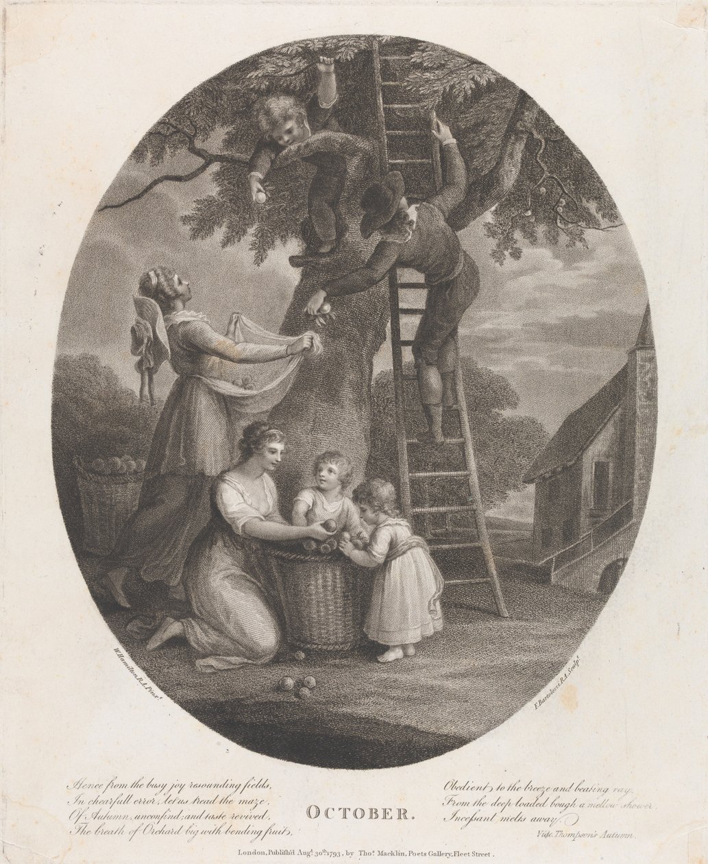 oktober av Francesco Bartolozzi