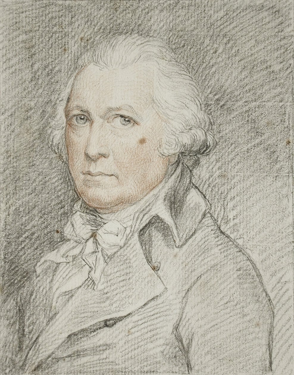 Porträtt av Joseph Rose av Francesco Bartolozzi