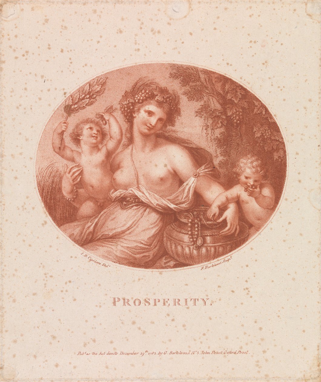 Wohlstand av Francesco Bartolozzi
