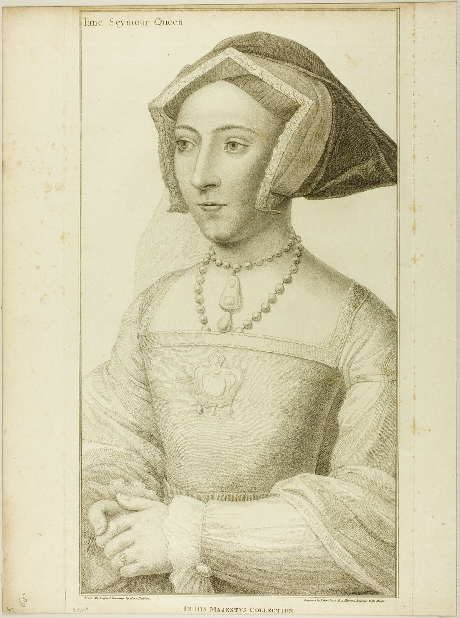 Drottning Jane Seymour av Francesco Bartolozzi