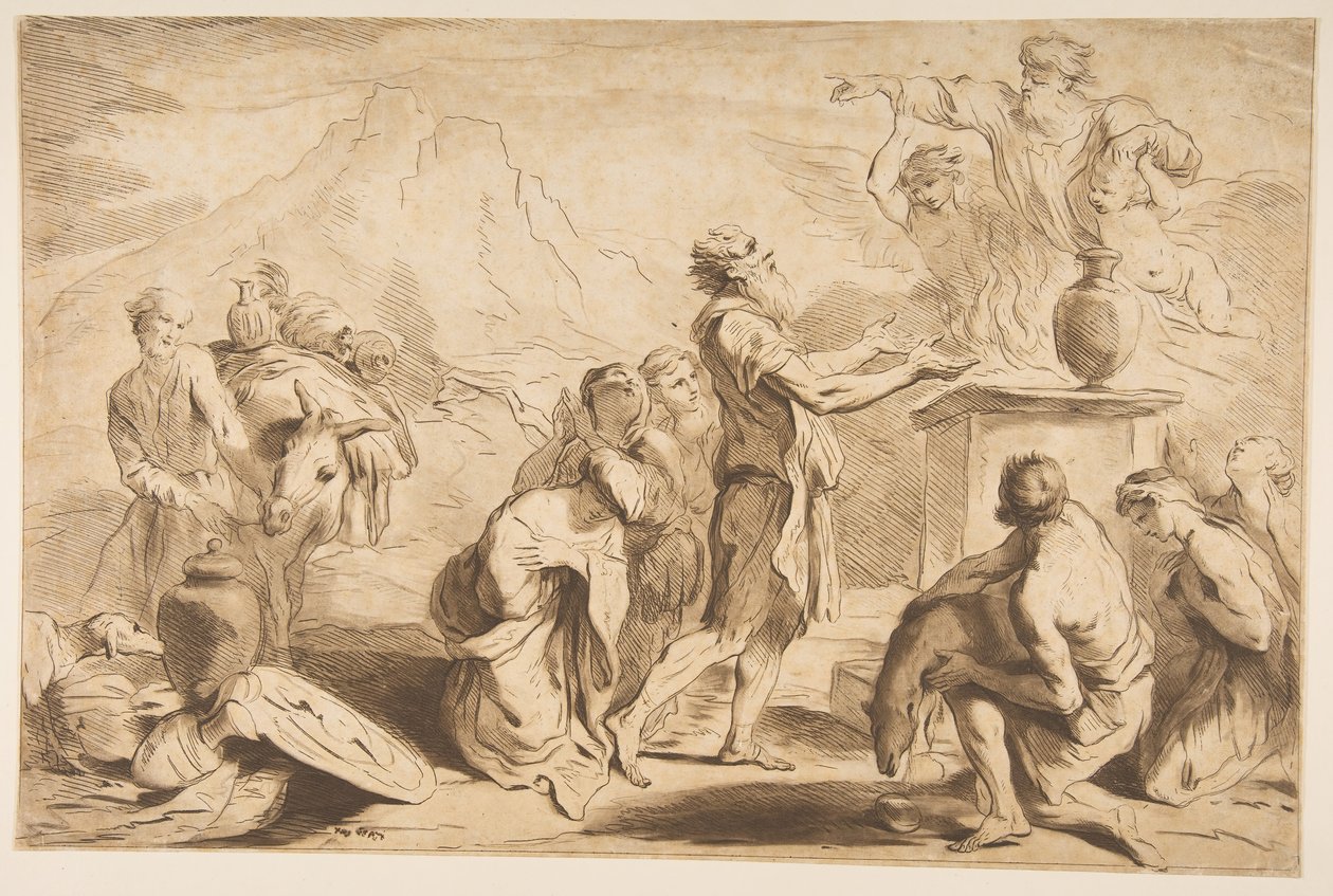 Noas offer, 1765. av Francesco Bartolozzi